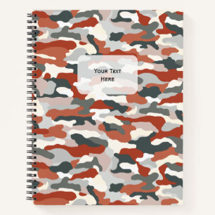HerbstCamouflage Notizbuch