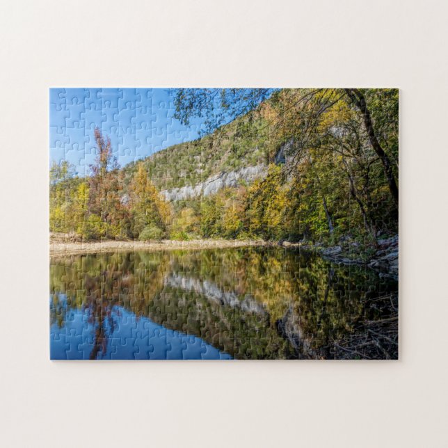 Herbstdenken am Buffalo National River (Horizontal)