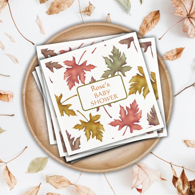 Herbstdusche aus Herbst Herbst Baby Serviette (Von Creator hochgeladen)