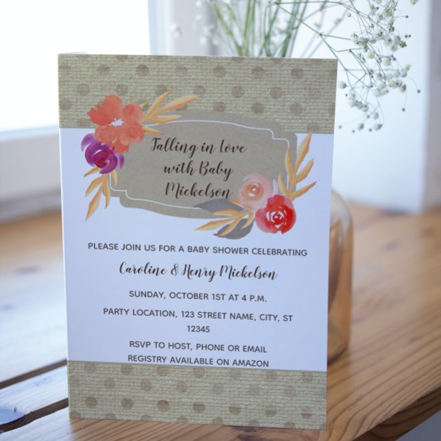 Herbstdusche Einladung (Von Creator hochgeladen)