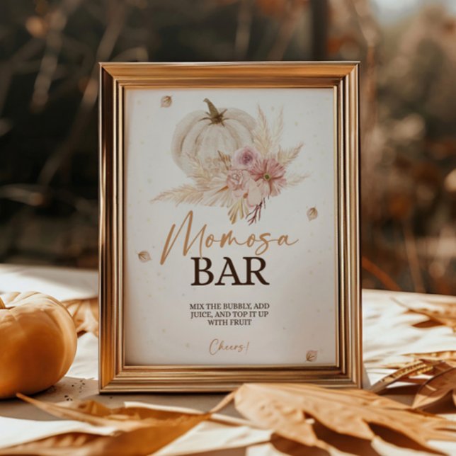 Herbstdusche Momosa Bar Poster (Von Creator hochgeladen)