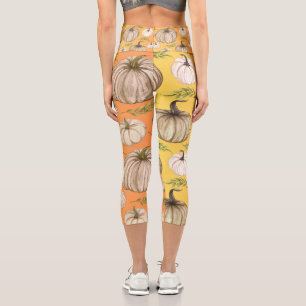 Herbsternte Erntedank Jahreszeit Falli Capri Leggings