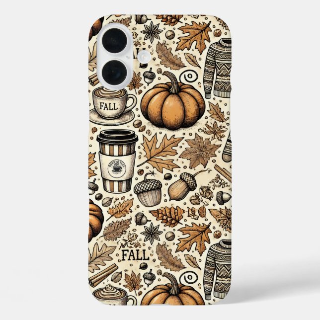 Herbsternte iPhone 16 Plus Hülle (Rückseite)