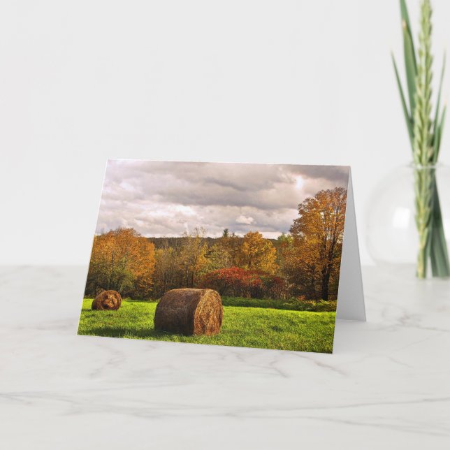 Herbsternte Karte (Vorderseite)