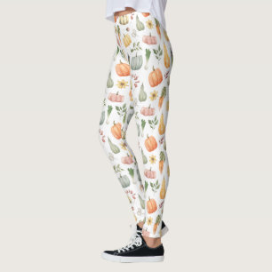 Herbsternte Muster Leggings