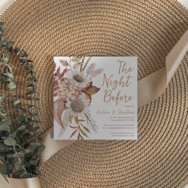 Herbstessen Probe Einladung