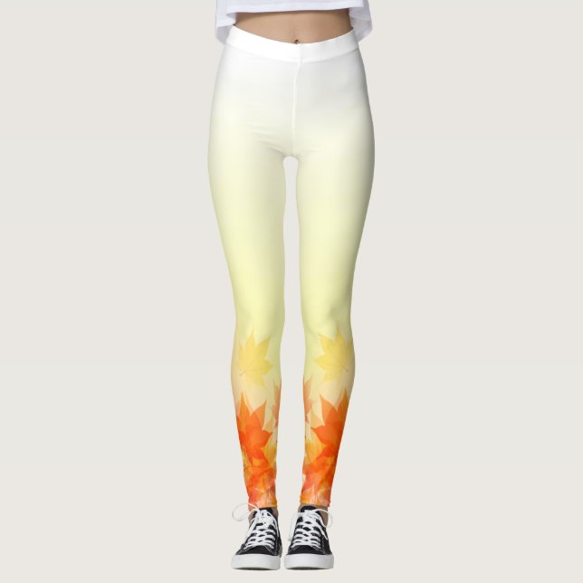 Herbstfall Leggings (Vorderseite)