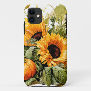 Herbstfallende Blätter Pumpkin Case-Mate iPhone Hülle