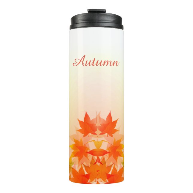 HerbstfallThermaltumbler Thermosbecher (Vorderseite)