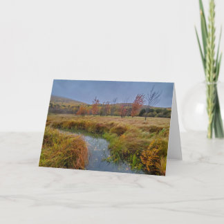 Herbstfarbe im Acadia Nationalpark Karte