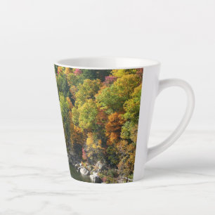 Herbstfarbe im Ohiopyle Staat Park Milchtasse