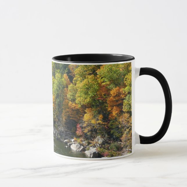 Herbstfarbe im Ohiopyle Staat Park Tasse (Rechts)