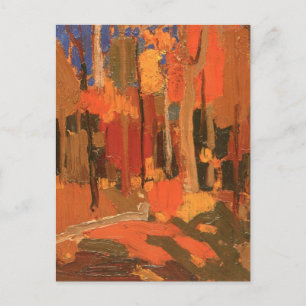 Herbstfarbe von Tom Thomson Postkarte