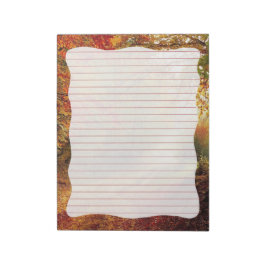Herbstfarben - 11" x 8,5" Notepad Notizblock
