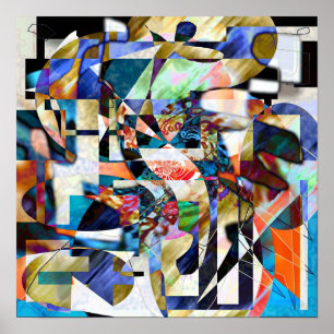 Herbstfarben #1c poster