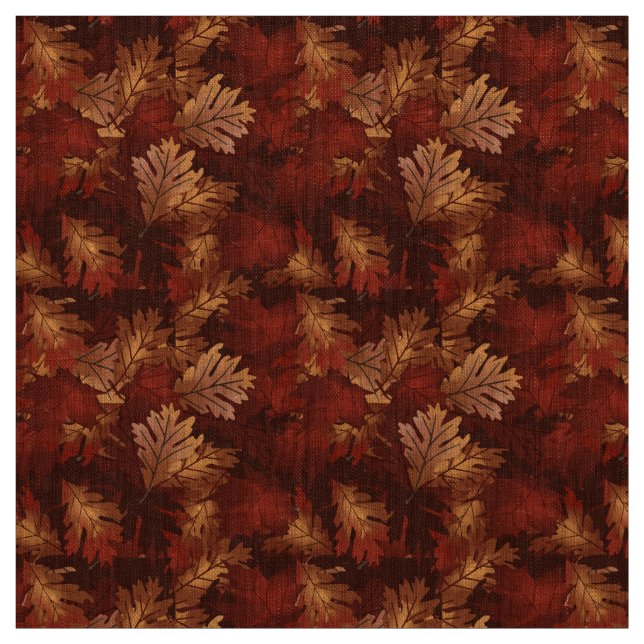 Herbstfarben Ahornholz Stoff (Muster)