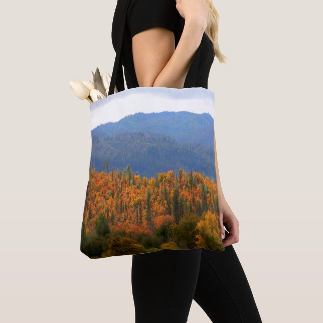 Herbstfarben an der Westküste... Tasche (Von Nahem)