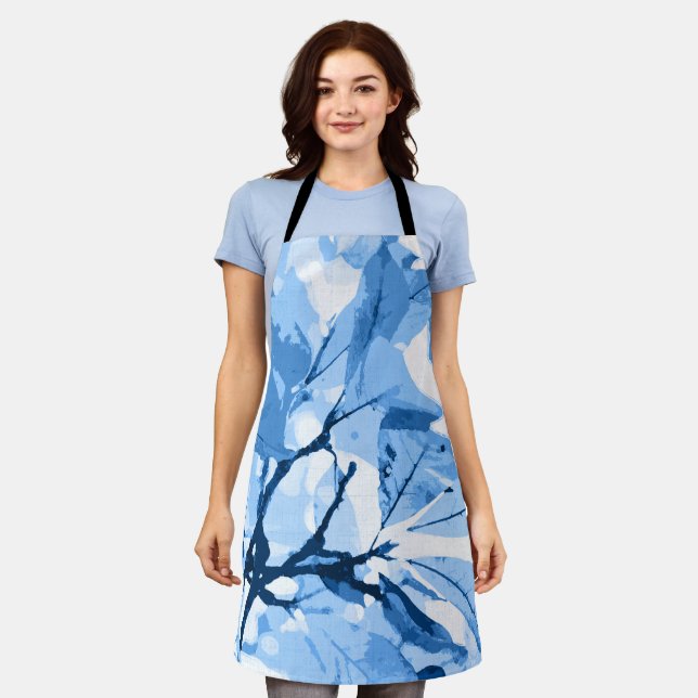 Herbstfarben, Blätter 4 Schürze (Getragen)