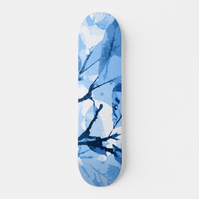 Herbstfarben, Blätter 4 Skateboard (Vorne)