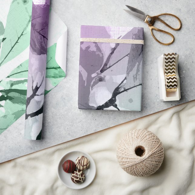 Herbstfarben, Blätter 5 Geschenkpapier (Basteln)