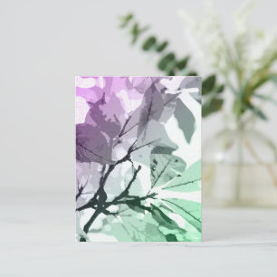 Herbstfarben, Blätter 5 Postkarte