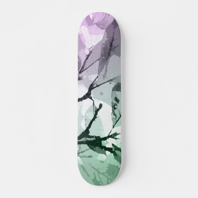 Herbstfarben, Blätter 5 Skateboard (Vorne)
