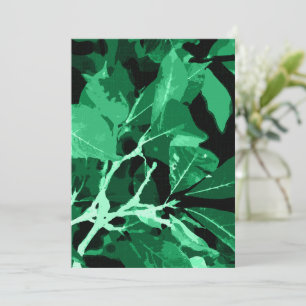 Herbstfarben, Blätter 7 Dankeskarte