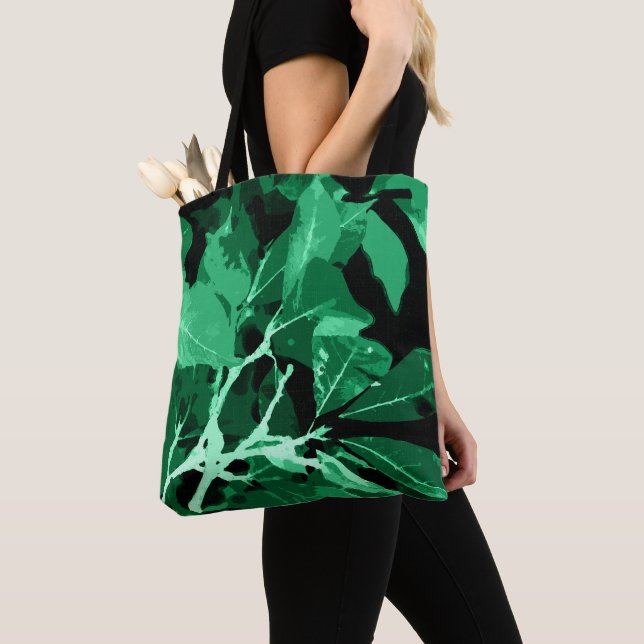 Herbstfarben, Blätter 7 Tasche (Von Nahem)