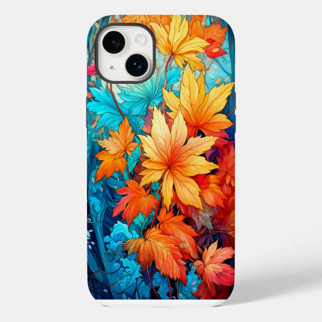 Herbstfarben Case-Mate iPhone 14 Plus Hülle (Rückseite)