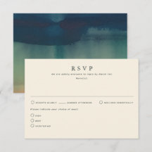 Herbstfarben Hochzeiten von RSVP-Karten