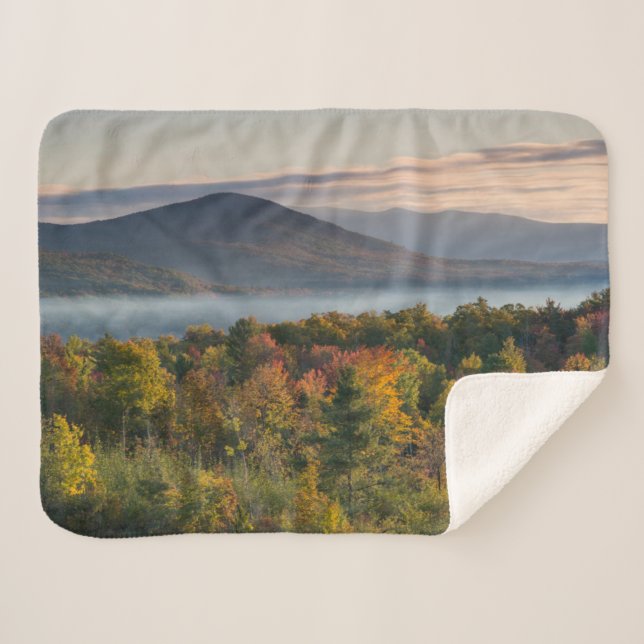 Herbstfarben im Weißen Gebirge Sherpadecke (Vorderseite (Horizontal))