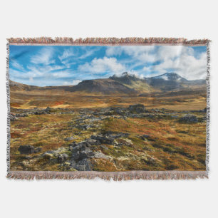 Herbstfarben in der Landschaft Decke
