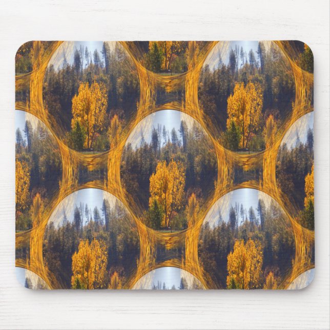 Herbstfarben in Hayfork.... Mousepad (Vorne)