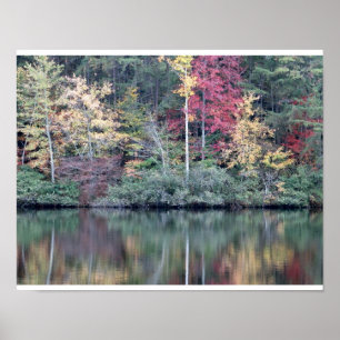 Herbstfarben in Tennessee Poster