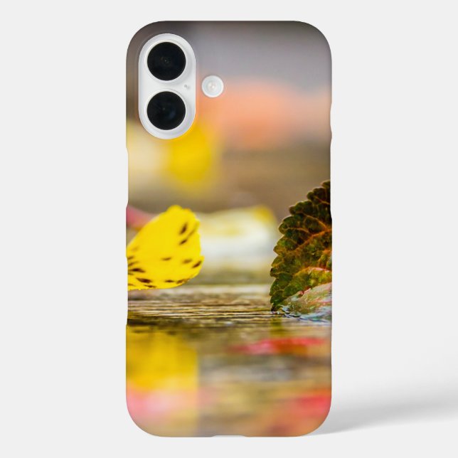 Herbstfarben iPhone 16 Hülle (Rückseite)