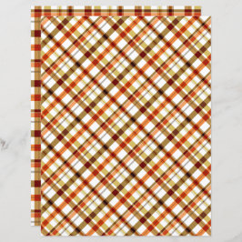 Herbstfarben Kariert