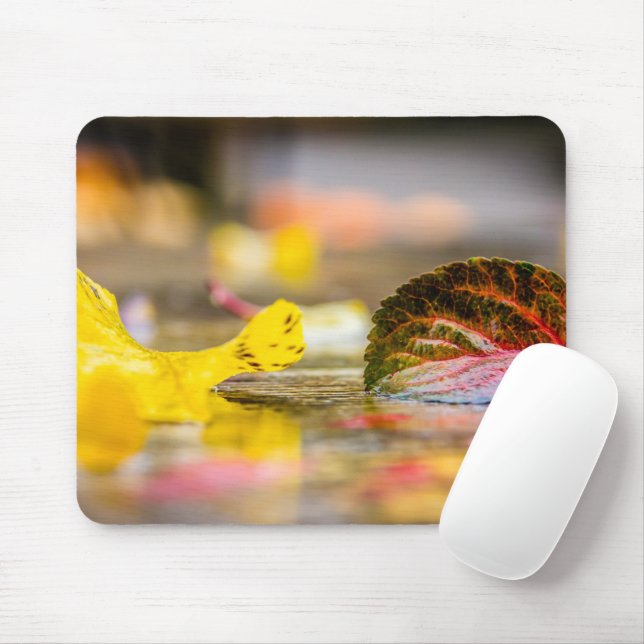 Herbstfarben Mousepad (Mit Mouse)