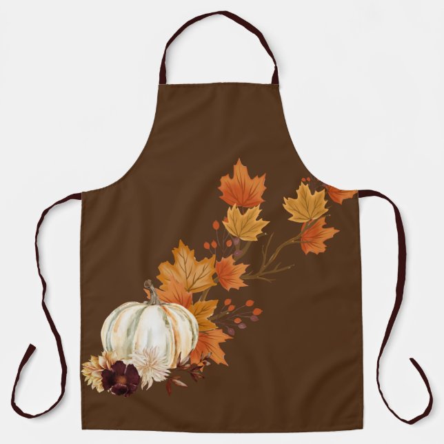 Herbstfarben Schürze (Vorderseite)