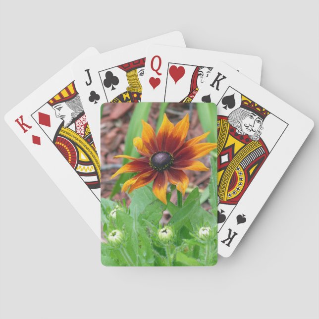 Herbstfarben Spielkarten (Rückseite)