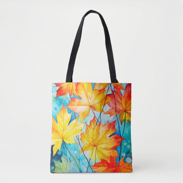 Herbstfarben Tasche (Vorderseite)