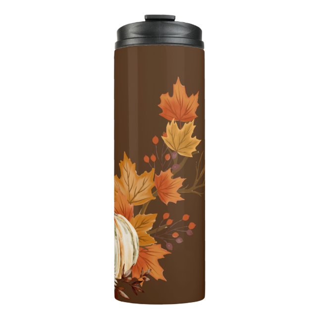 Herbstfarben Thermosbecher (Vorderseite)