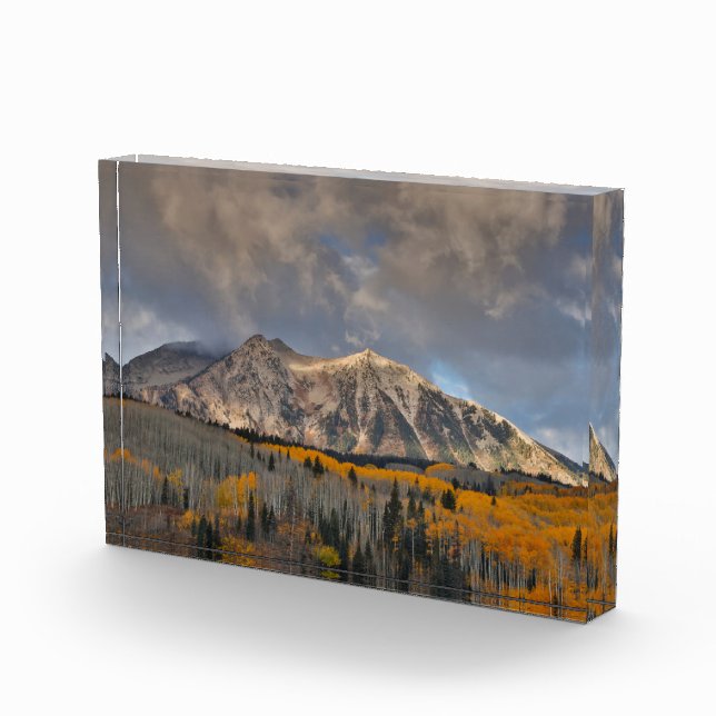 Herbstfarben von Aspens, Keebler Pass Fotoblock (Rechts)