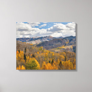 Herbstfarben von Espen und Eichen Keebler Pass Leinwanddruck