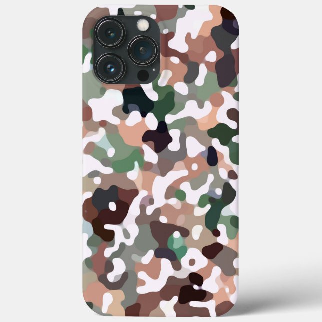 Herbstfarben zur Camouflage im Herbst Case-Mate iPhone Hülle (Rückseite)