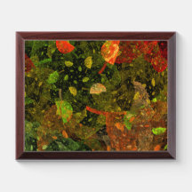 Herbstfarbenes Dekordesign