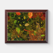 Herbstfarbenes Dekordesign