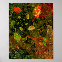 Herbstfarbenes Dekordesign