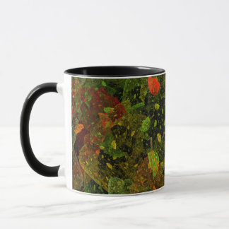 Herbstfarbenes Dekordesign Tasse