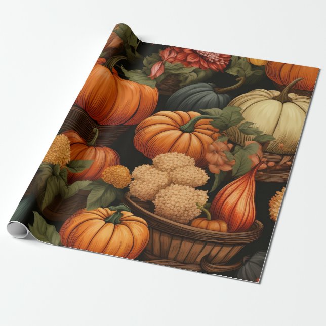 Herbstfeier Geschenkpapier (Ungerollt)