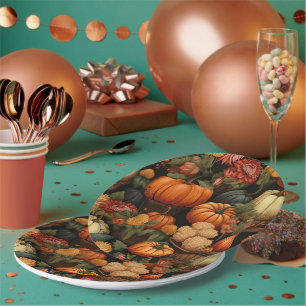 Herbstfeier Pappteller